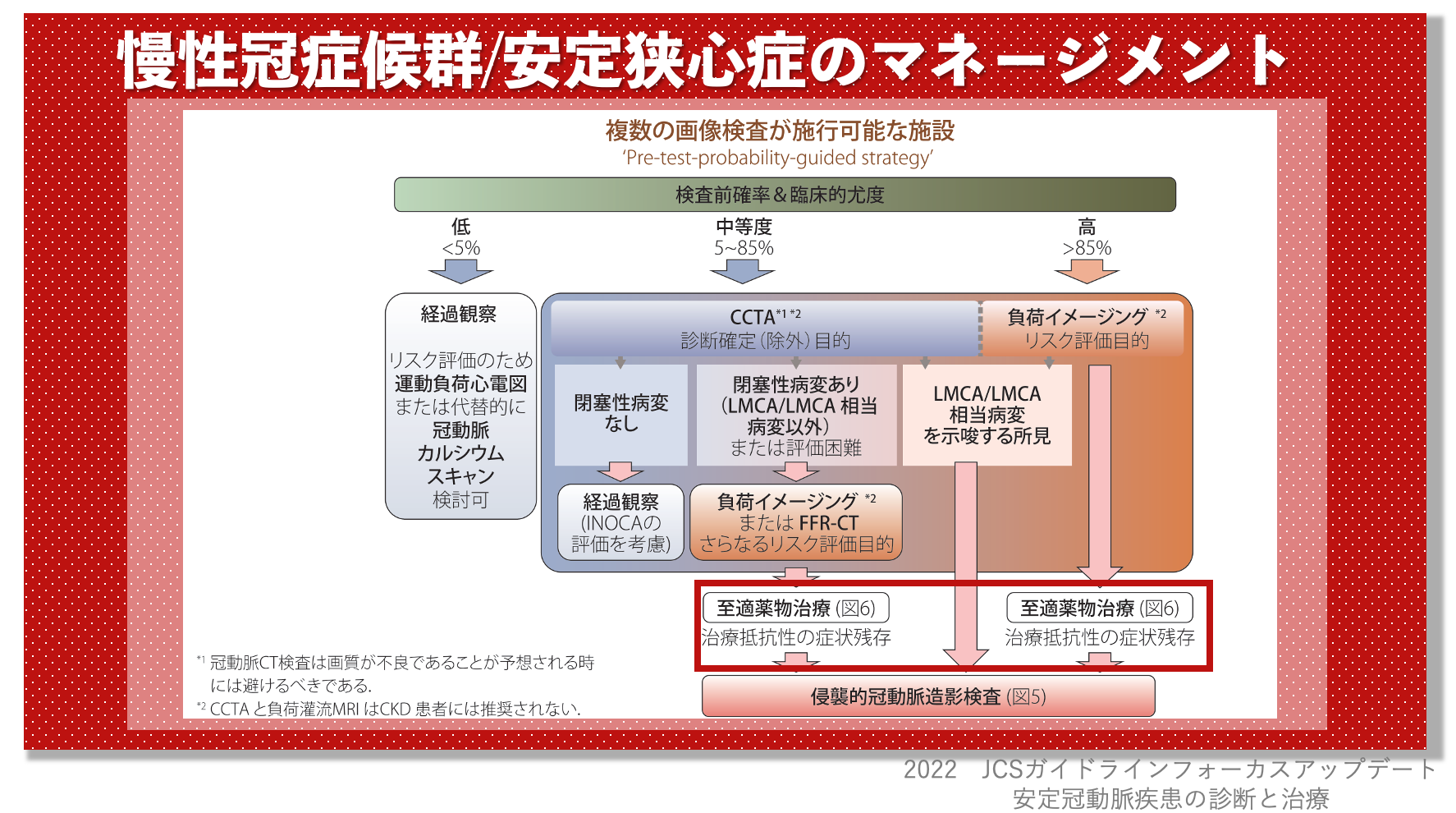CCS治療フローチャート